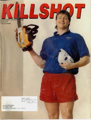 Killshot Magazine, Nov/Dec 1992 cover